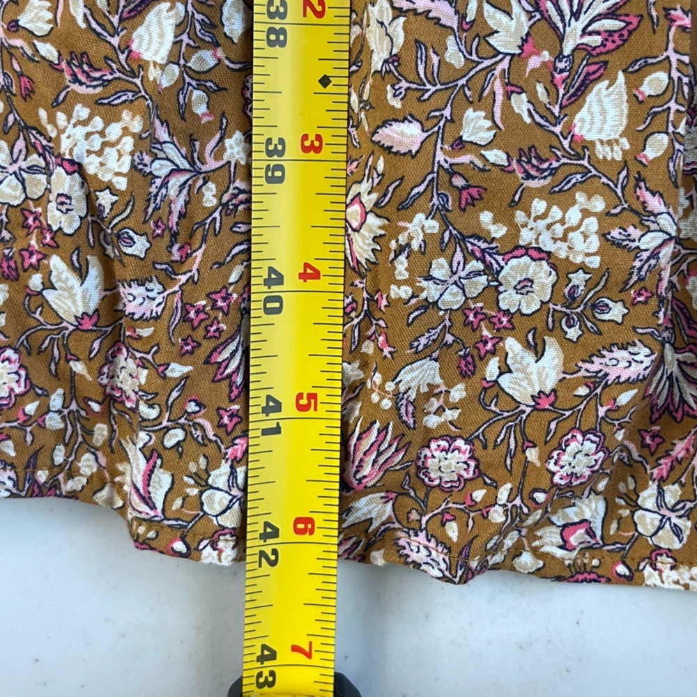 NWT Old Navy Tiered Swin Brown Floral Cami Dress Sz 4X - Picture 13 of 13